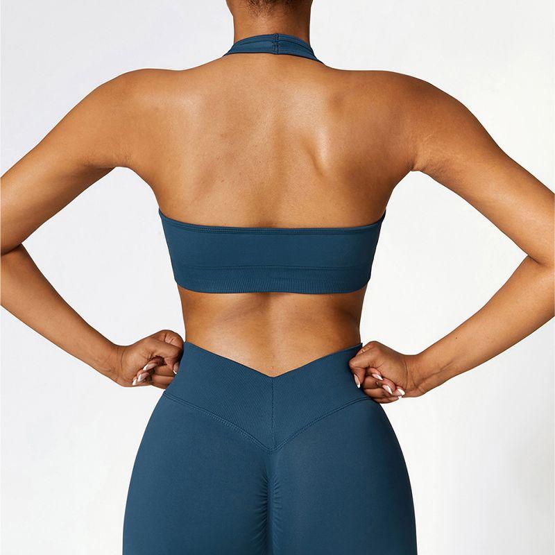 Halterneck Sports Intimates Women s Bubble Wrap Running Beauty Back Bra Push-up Outwear Workout Clothes Tops Pilates Vest L((The size is too large, one yard smaller)) Navy
Halterneck Sports Intimates Women s Bubble Wrap Running Beauty Back Bra Push-up Outwear Workout Clothes Tops Pilates Vest L((The size is too large, one yard smaller)) Navy