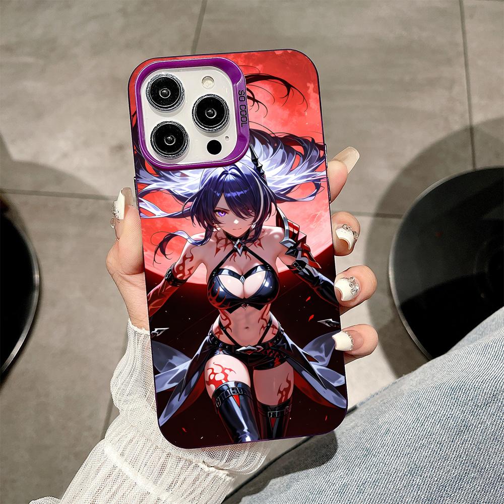 HSR Acheron Purple Translucent Mobile Phone Case for iPhone 17 16 15 14 13 12 11 X XR XS Air Pro Max Plus Colorful Cover iPhone 16e
HSR Acheron Purple Translucent Mobile Phone Case for iPhone 17 16 15 14 13 12 11 X XR XS Air Pro Max Plus Colorful Cover iPhone 16e