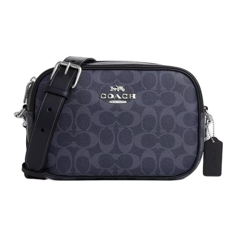 COACH Jamie 24 classic presbyopic zipper closure coated canvas and leather crossbody bag medium women s late night blue синій
COACH Jamie 24 classic presbyopic zipper closure coated canvas and leather crossbody bag medium women s late night blue синій