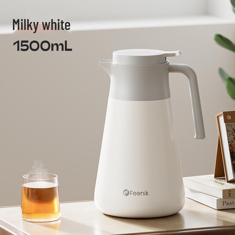 FEENIK316 Stainless Steel Large Capacity Insulated Hot Water Kettle with Simple Press Dispense for Home Use
FEENIK316 Stainless Steel Large Capacity Insulated Hot Water Kettle with Simple Press Dispense for Home Use