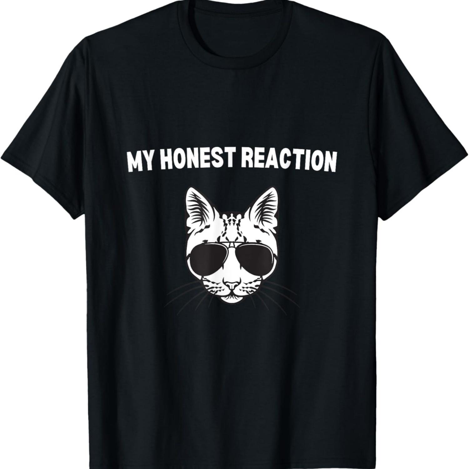 My Honest Reaction, Funny Cat Meme, Memes T-Shirt for Men Women S чёрный
My Honest Reaction, Funny Cat Meme, Memes T-Shirt for Men Women S чёрный