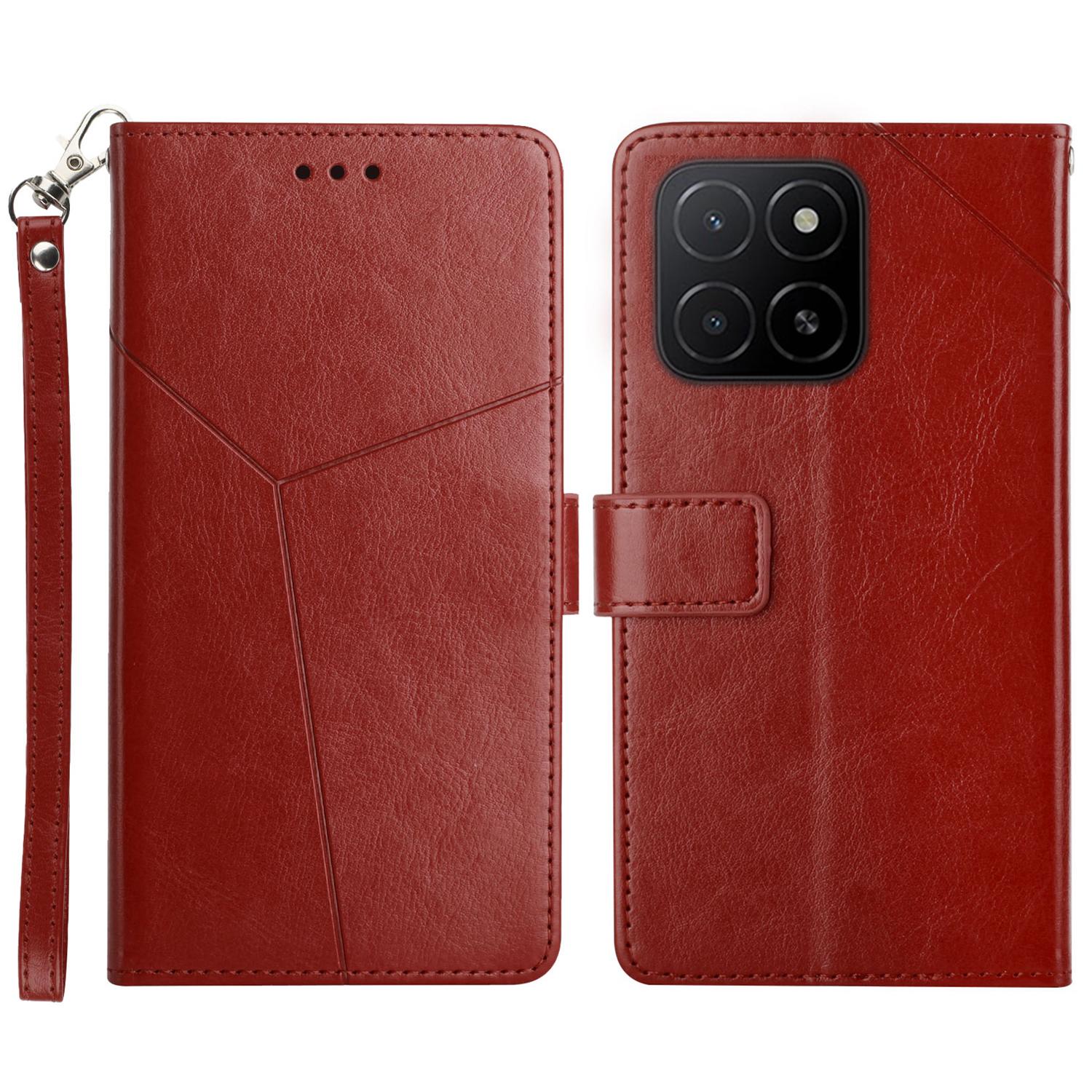 Чохол для Honor X8c 4G Шкіряний чохол для телефону з тисненням у вигляді Y-подібних ліній Brown
Чохол для Honor X8c 4G Шкіряний чохол для телефону з тисненням у вигляді Y-подібних ліній Brown