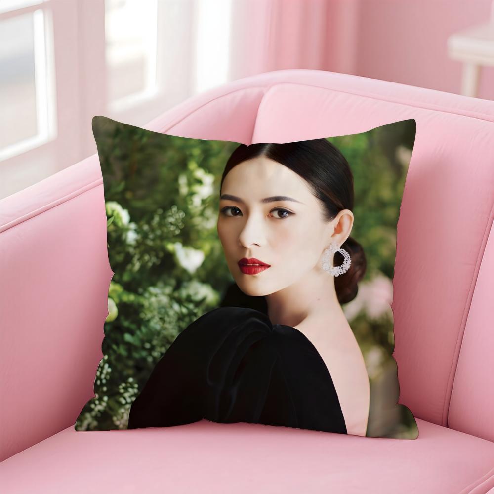 Elegant stars ZZhang Ziyi Cushion Cover Pillow Case Soft Friendly Fabric Concealed Zipper 30X30cm
Elegant stars ZZhang Ziyi Cushion Cover Pillow Case Soft Friendly Fabric Concealed Zipper 30X30cm