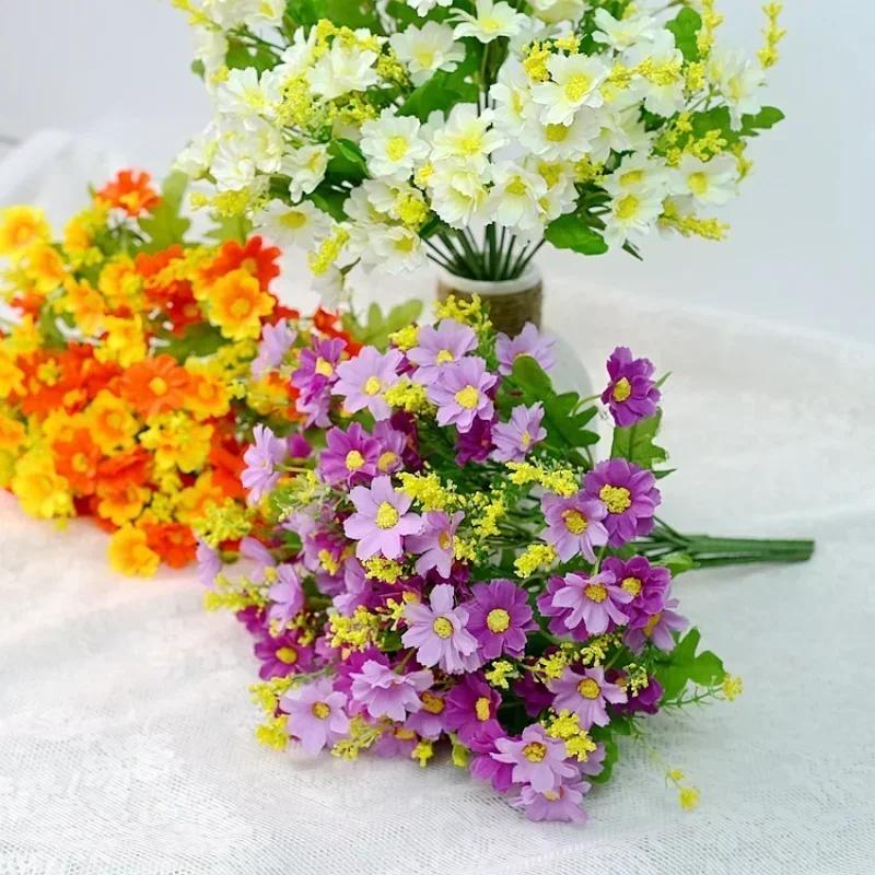 One Bouquet 7 Branch 28 Heads Cute Silk Daisy Artificial Decorative Flower DIY Wedding Flower Bouquet Home Room Table Decoration
One Bouquet 7 Branch 28 Heads Cute Silk Daisy Artificial Decorative Flower DIY Wedding Flower Bouquet Home Room Table Decoration