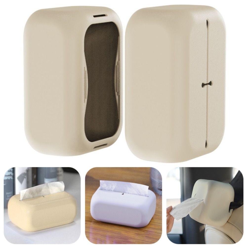 Silicone Tissue Storage Box Multi-functional Modern Napkin Holder Portable Paper Container Office бежевий
Silicone Tissue Storage Box Multi-functional Modern Napkin Holder Portable Paper Container Office бежевий