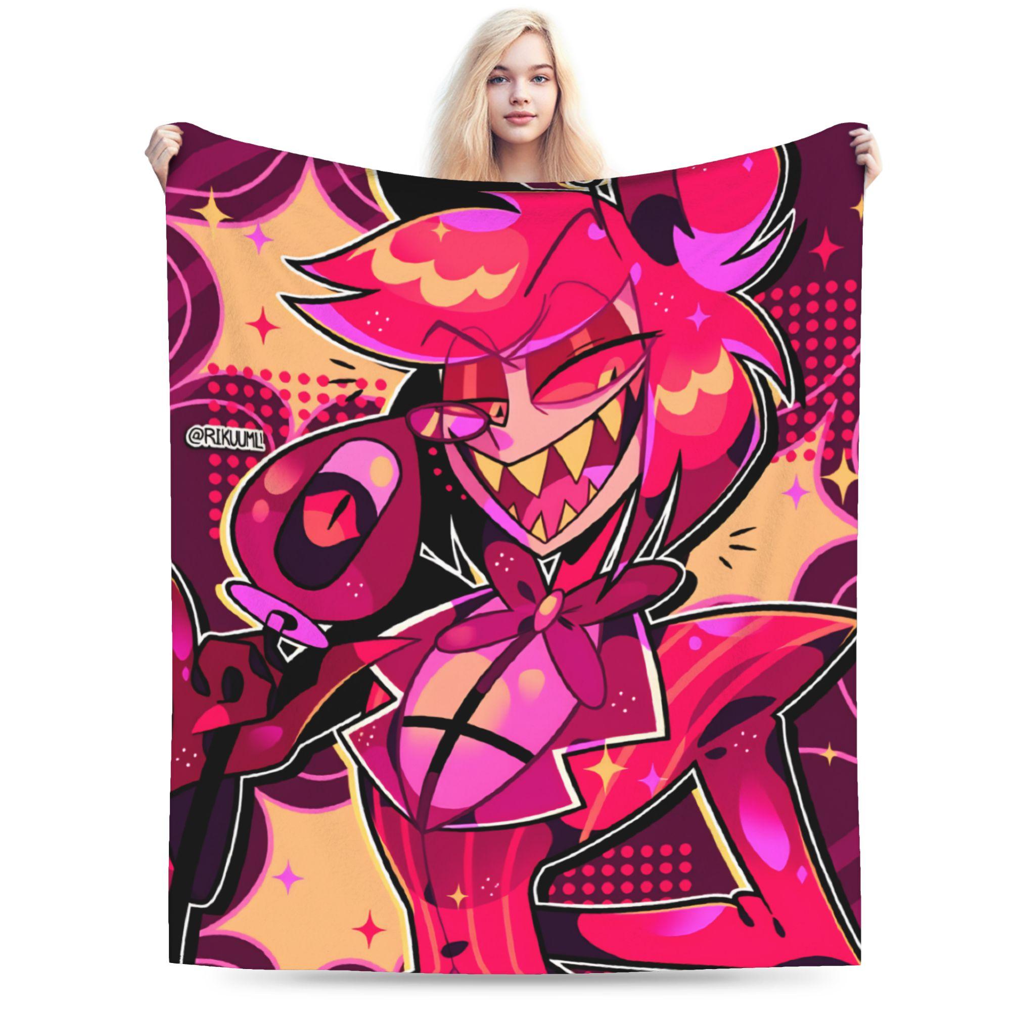 Relax Alastor Vox Blanket Quality Soft Hazbines Hoteles Throw Blanket Winter Kids Adult Home Decor Street Trend Bedspread 70x100cm
Relax Alastor Vox Blanket Quality Soft Hazbines Hoteles Throw Blanket Winter Kids Adult Home Decor Street Trend Bedspread 70x100cm