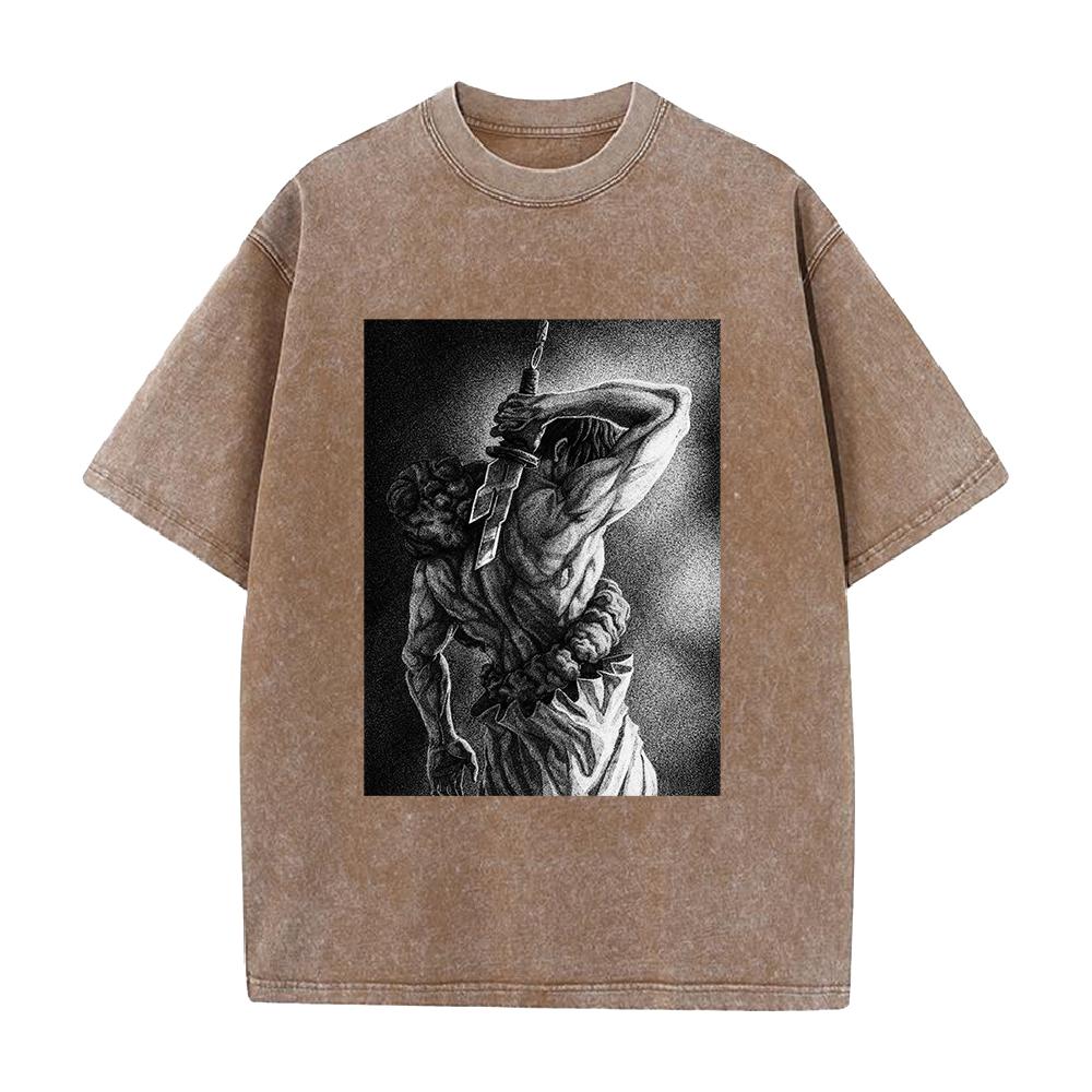 Okkotsu Yuta Jujutsu Kaisen T Shirt Vintage Washed Anime Printed T-shirt Men Clothing Summer Short Sleeve Loose Cotton Tees Tops S коричневый
Okkotsu Yuta Jujutsu Kaisen T Shirt Vintage Washed Anime Printed T-shirt Men Clothing Summer Short Sleeve Loose Cotton Tees Tops S коричневый