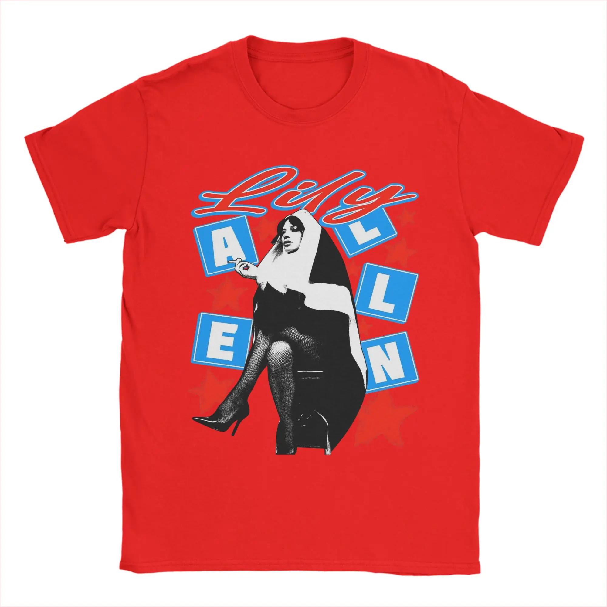 Men Women Singer Lily Allen T Shirt Pure Cotton Tops Humorous Short Sleeve Crew Neck Tee Shirt T-Shirt 3XL
Men Women Singer Lily Allen T Shirt Pure Cotton Tops Humorous Short Sleeve Crew Neck Tee Shirt T-Shirt 3XL