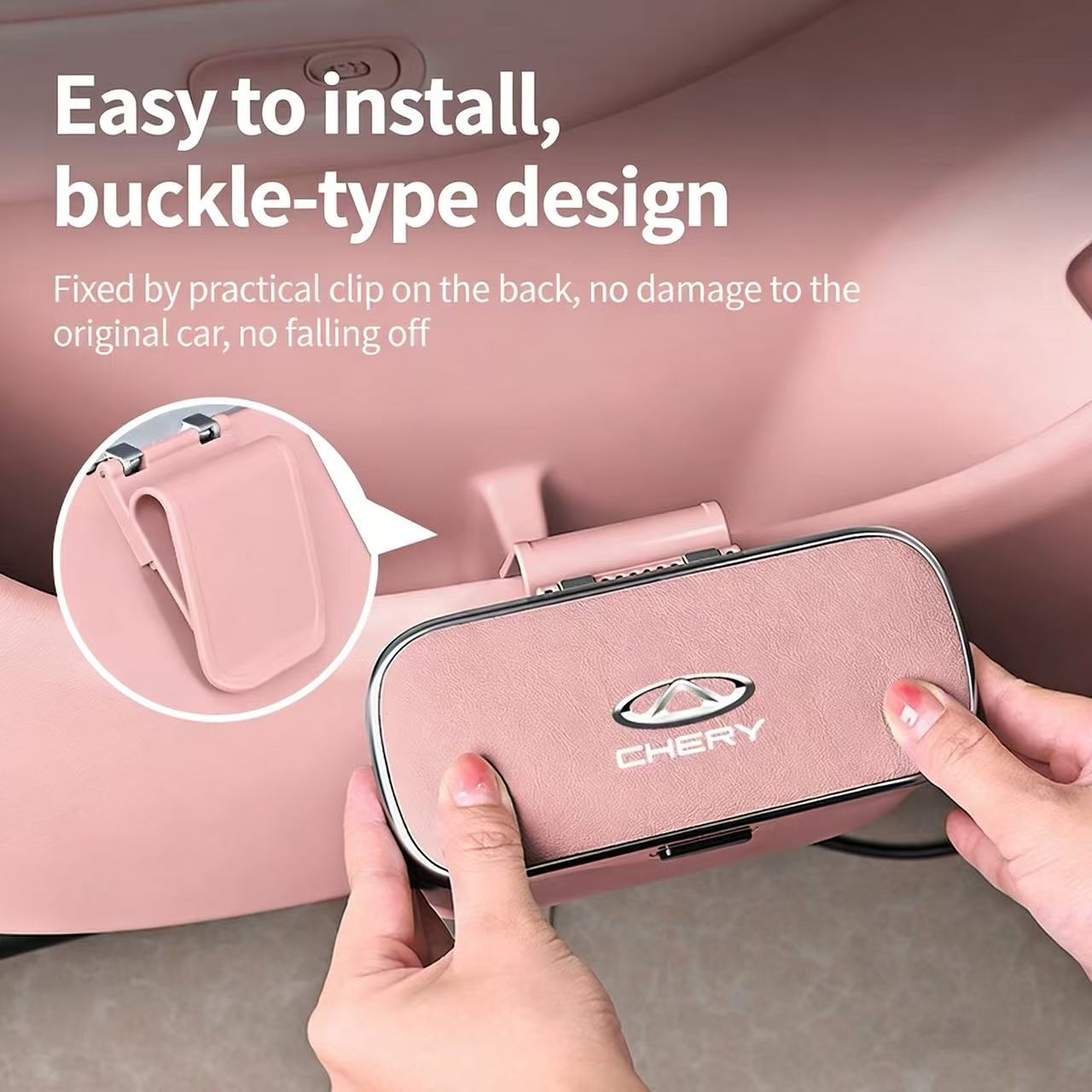 Car Trash Can with Button Lid for Chery Arrizo 5, Tiggo 8/7/5x/3x, Wet & Dry Dual-Use, Hanging Car Storage Bin & Storage Box рожевий
Car Trash Can with Button Lid for Chery Arrizo 5, Tiggo 8/7/5x/3x, Wet & Dry Dual-Use, Hanging Car Storage Bin & Storage Box рожевий