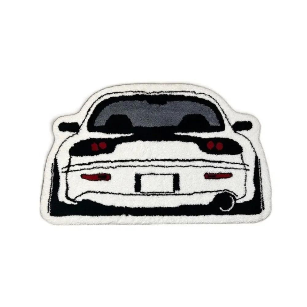 Sports Racing Car Shape Rug Carpet Boy Living Room Bedroom Decor Carpet Embroidered Non-slip Floor Mat Doormat Home Decor 40X60cm 15.7X23.6in
Sports Racing Car Shape Rug Carpet Boy Living Room Bedroom Decor Carpet Embroidered Non-slip Floor Mat Doormat Home Decor 40X60cm 15.7X23.6in