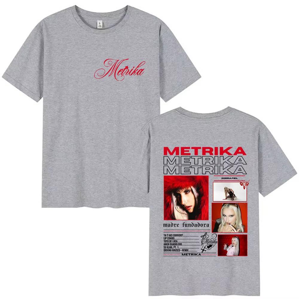 Rapper Metrika Album Graphic T Shirt Men s Women Vintage Oversized Cotton T-shirts Short Sleeve T-shirts 3XL
Rapper Metrika Album Graphic T Shirt Men s Women Vintage Oversized Cotton T-shirts Short Sleeve T-shirts 3XL