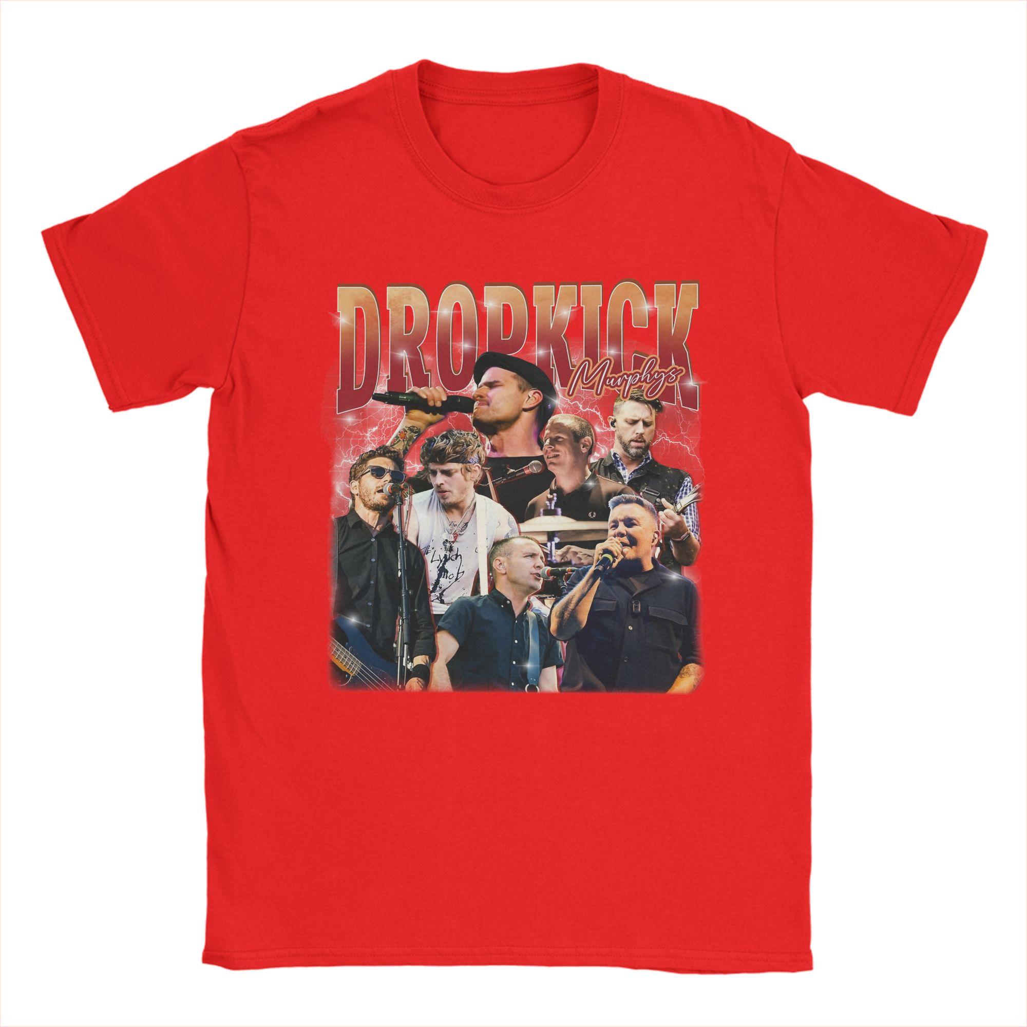 Dropkick Murphys Celtic punk band T Shirts Mens Pure Cotton Vintage TShirt Round Collar Tees Short Sleeve Clothes Summer S
Dropkick Murphys Celtic punk band T Shirts Mens Pure Cotton Vintage TShirt Round Collar Tees Short Sleeve Clothes Summer S