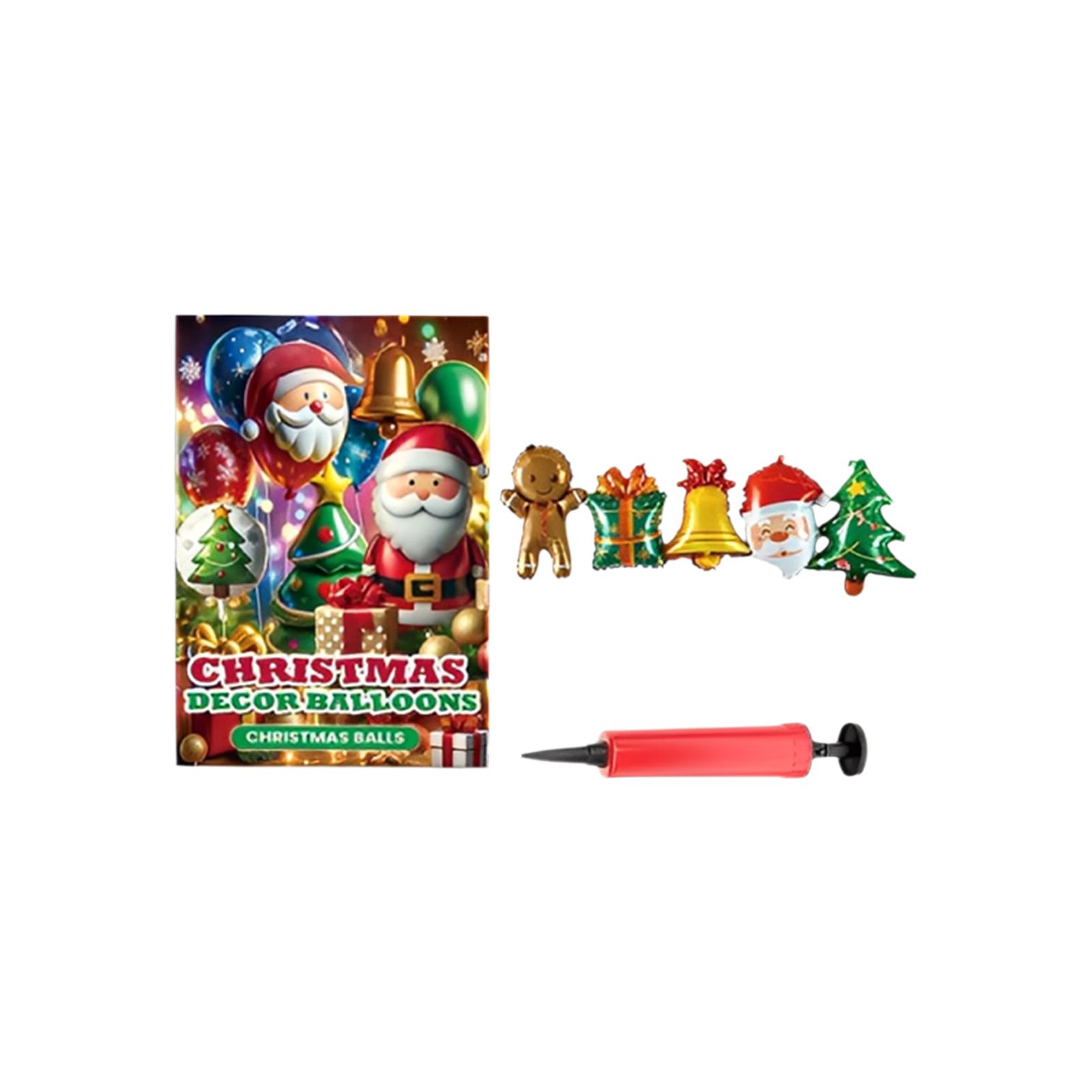 Christmas Snowman Balloons Set With Pumps One Size
Christmas Snowman Balloons Set With Pumps One Size