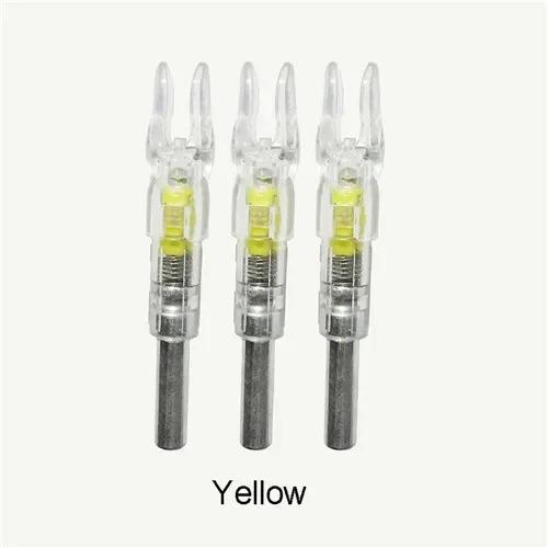 3pcs High Quality Hunting Shooting Automatically Luminous Lighted Bow LED Glowing Arrow Nock Tail Fit 6.2mm Arrow Shaft
3pcs High Quality Hunting Shooting Automatically Luminous Lighted Bow LED Glowing Arrow Nock Tail Fit 6.2mm Arrow Shaft