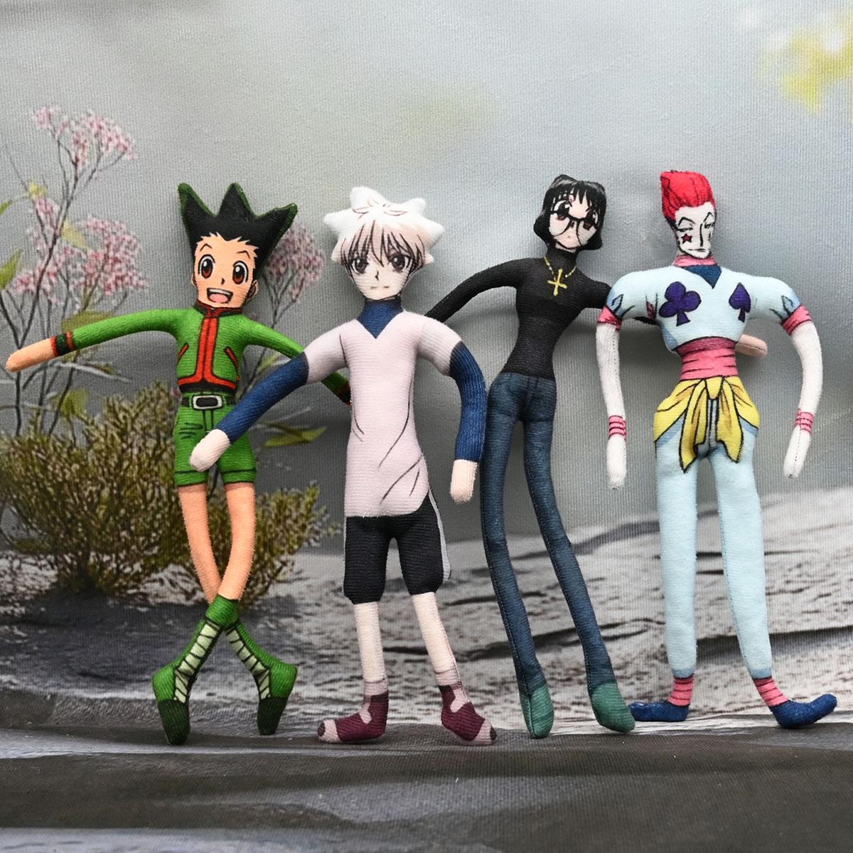 Hunter x Hunter Figure Candy Toys Killua Zoldyck Gon Funny Rat Plush Doll with Poseable Wire Skeleton for Action Poses 15CM
Hunter x Hunter Figure Candy Toys Killua Zoldyck Gon Funny Rat Plush Doll with Poseable Wire Skeleton for Action Poses 15CM