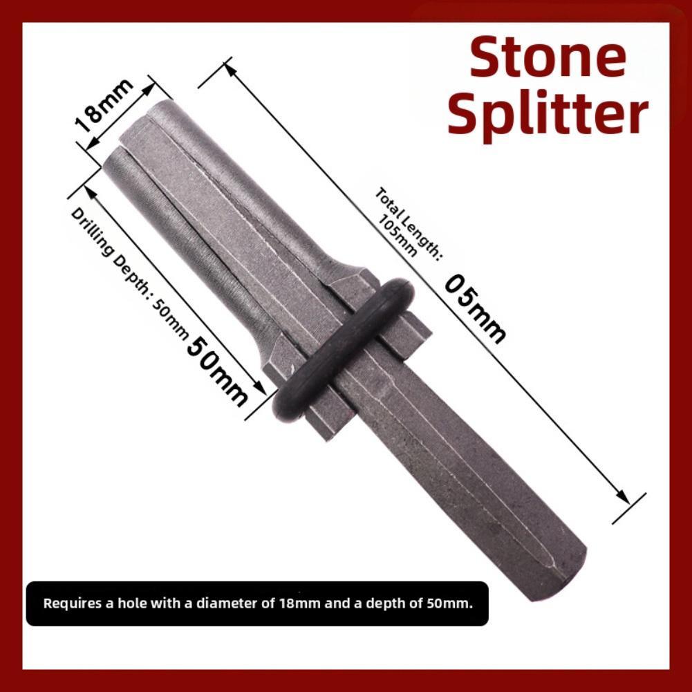 Heavy Duty Stone Splitting Wedge Tool For Granite Concrete Rock,18mm-21mm Steel High Strength Steel Stone Breaker 105mm Length 18mm
Heavy Duty Stone Splitting Wedge Tool For Granite Concrete Rock,18mm-21mm Steel High Strength Steel Stone Breaker 105mm Length 18mm