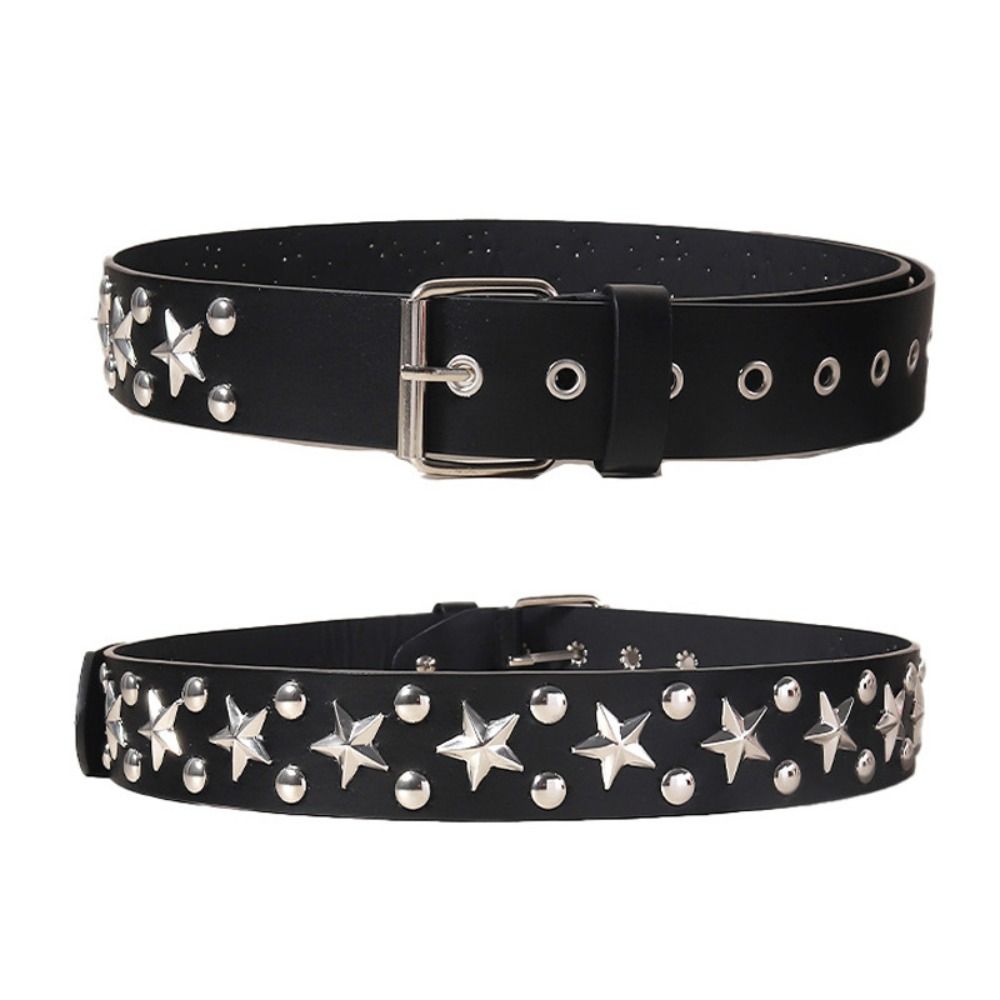 Wide Belt Y2K Leather Belt Jeans Decor Punk Waistband Streetwear Rivet Waist Belt Daily Style5
Wide Belt Y2K Leather Belt Jeans Decor Punk Waistband Streetwear Rivet Waist Belt Daily Style5