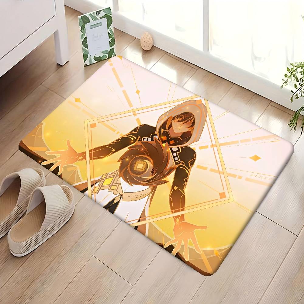 Genshin Impact Zhongli Кімнатні килимки Протиковзкі Вбирають воду Довга смуга Подушка Кімнатний килимок Побутові килими 40x60 cm
Genshin Impact Zhongli Кімнатні килимки Протиковзкі Вбирають воду Довга смуга Подушка Кімнатний килимок Побутові килими 40x60 cm