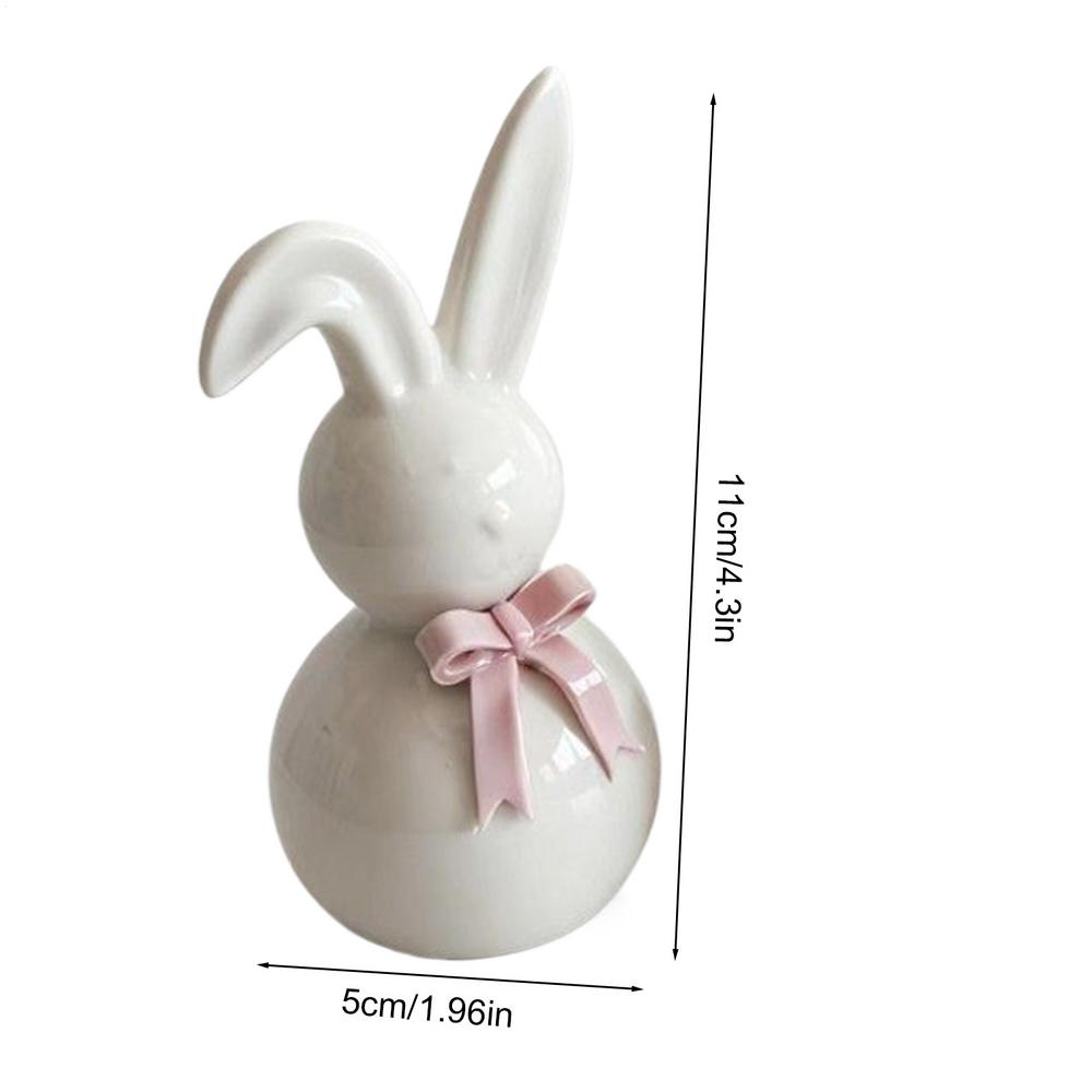 Easter Bunny Ornament Cute Ceramic Desktop Decoration Art Craft Home Decor Present Easter Rabbit Sculpture Easter Home Decor
Easter Bunny Ornament Cute Ceramic Desktop Decoration Art Craft Home Decor Present Easter Rabbit Sculpture Easter Home Decor