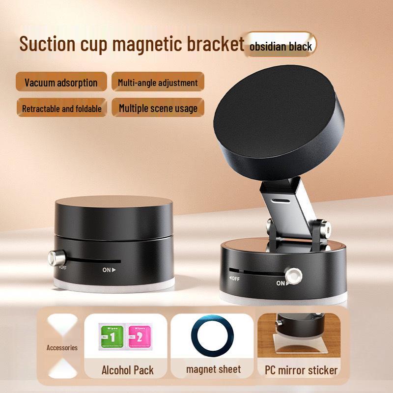 Portable Magnetic Phone Holder for Car & Desktop - Stable, Folding, Universal Fit Vacuum Magnetic чорний
Portable Magnetic Phone Holder for Car & Desktop - Stable, Folding, Universal Fit Vacuum Magnetic чорний