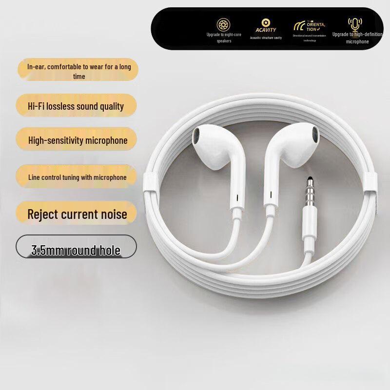 Wired KTV Gaming Headset with Type-C/3.5mm, Noise-Cancelling Sleep Headphones, Hi-Fi Sound, 2nd Gen
Wired KTV Gaming Headset with Type-C/3.5mm, Noise-Cancelling Sleep Headphones, Hi-Fi Sound, 2nd Gen