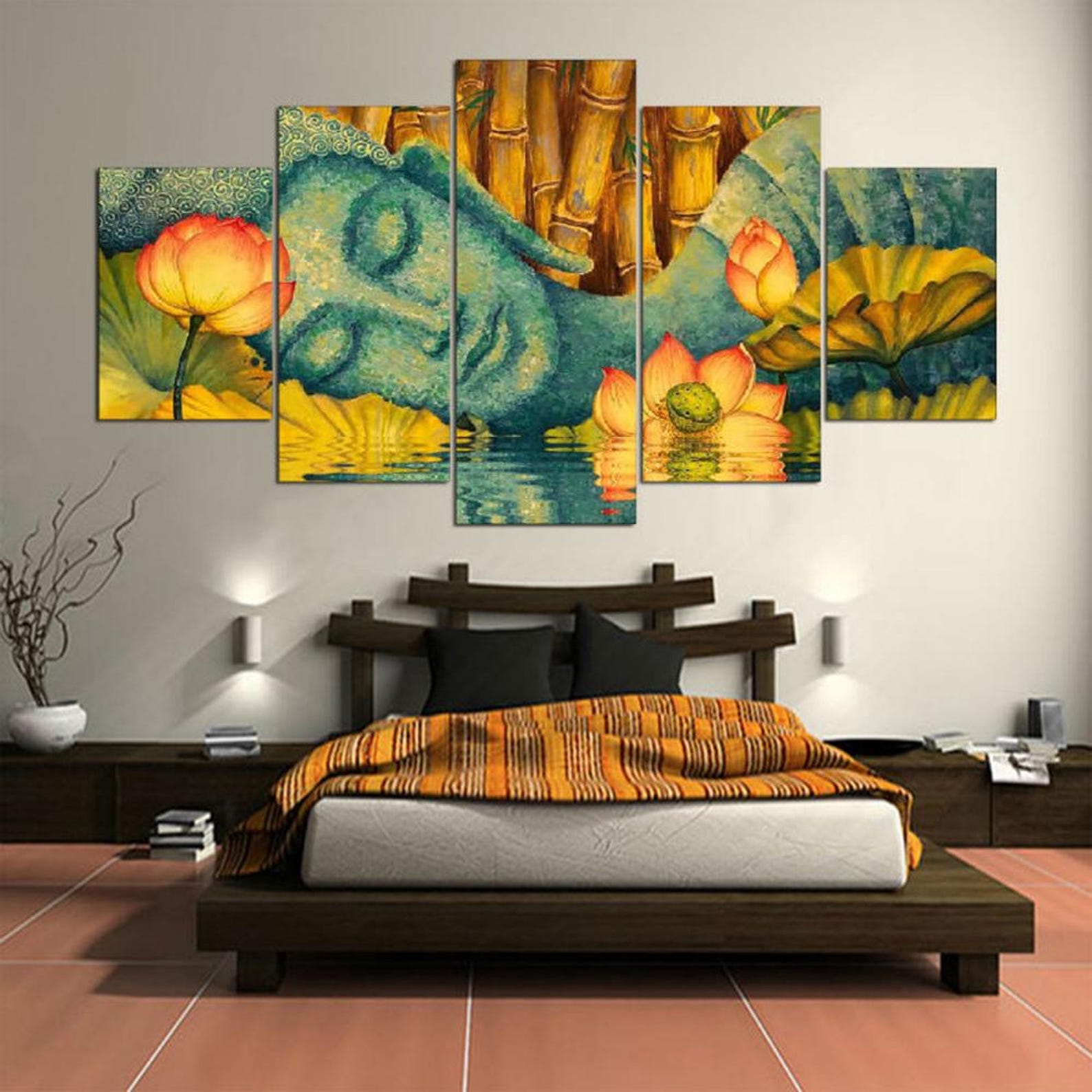 5 Panel Stylish Multi Panel Canvas Painting For Living Room Walls with 20X35 20X45 20X55CM
5 Panel Stylish Multi Panel Canvas Painting For Living Room Walls with 20X35 20X45 20X55CM