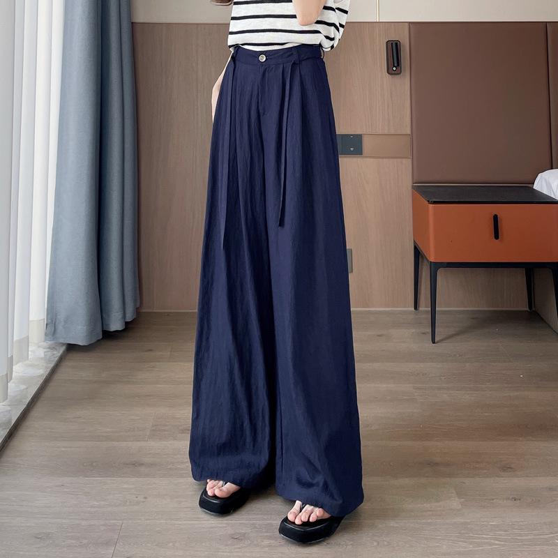 2026 Spring Women s Dark Blue High-Waisted Wide-Leg Floor-Length Pants M темно-синього кольору
2026 Spring Women s Dark Blue High-Waisted Wide-Leg Floor-Length Pants M темно-синього кольору