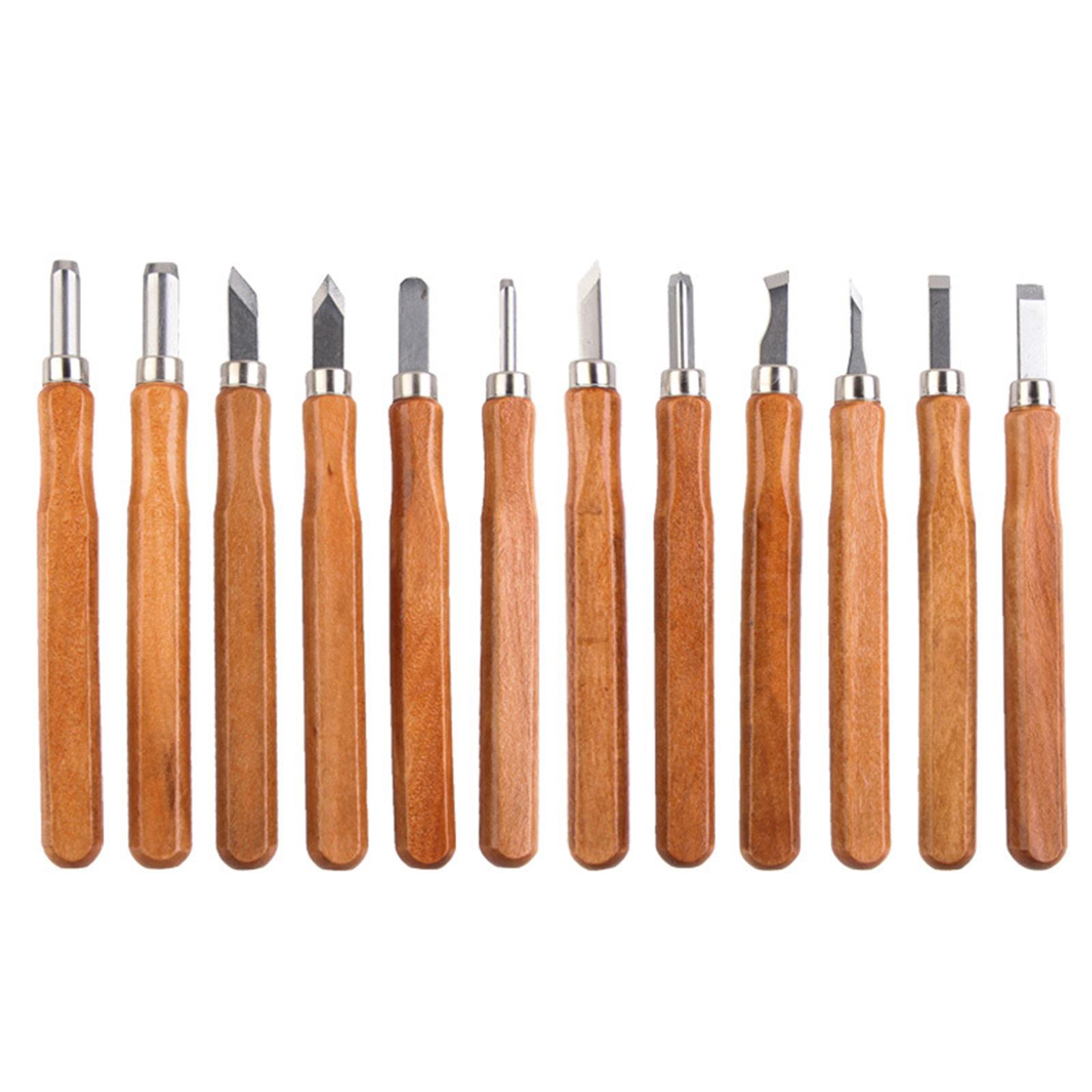 12Pcs SK2 Rosewood Imitation Wood Carving Tools Set Soft Basswood Woodworking Engraving Knives for Handicrafts
12Pcs SK2 Rosewood Imitation Wood Carving Tools Set Soft Basswood Woodworking Engraving Knives for Handicrafts