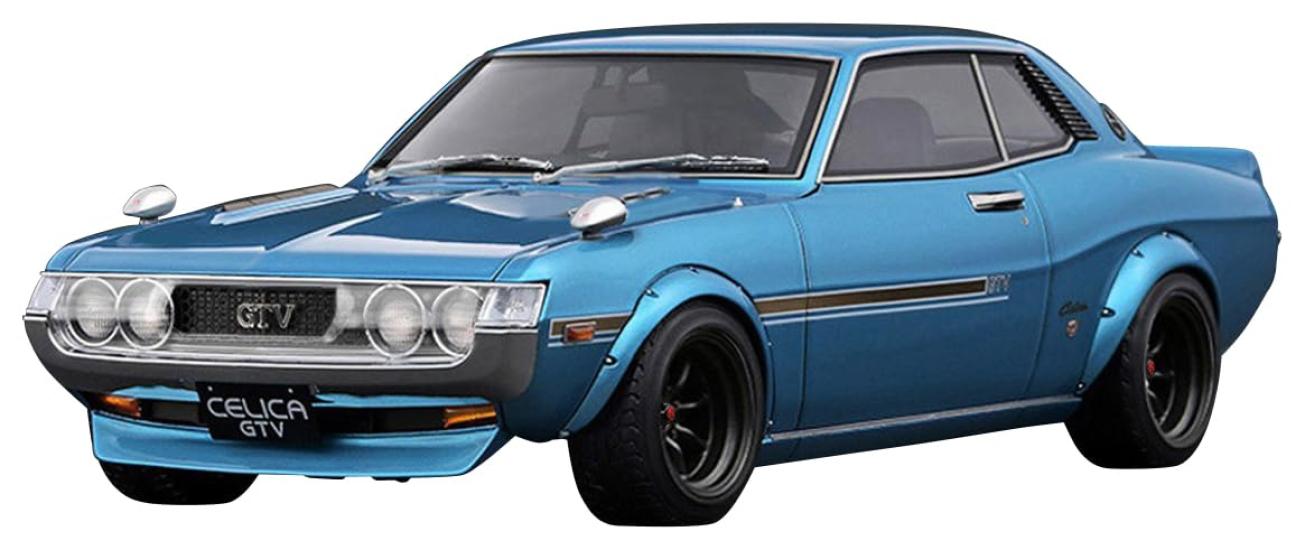 модель зажигания 118 Toyota Celica 1600GTV (ТА22) Готовое изделие цвета светло-голубой металлик IG3686
модель зажигания 118 Toyota Celica 1600GTV (ТА22) Готовое изделие цвета светло-голубой металлик IG3686