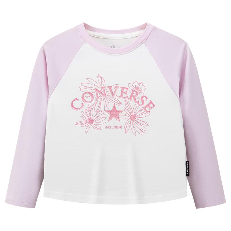 Converse Girls Classic White Raglan Sleeve Long T-shirt L
Converse Girls Classic White Raglan Sleeve Long T-shirt L