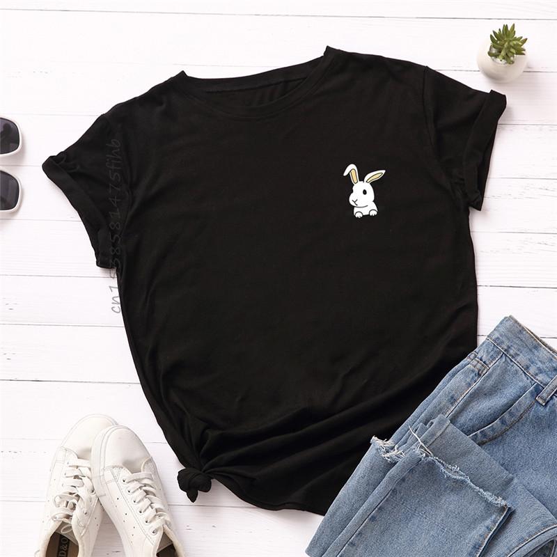 Summer Plus Size O-Neck Shirts Lovely Rabbit Printed TShirt Women SoftPremium Short Sleeve Tees Casual Women Clothing 3XL чорний
Summer Plus Size O-Neck Shirts Lovely Rabbit Printed TShirt Women SoftPremium Short Sleeve Tees Casual Women Clothing 3XL чорний