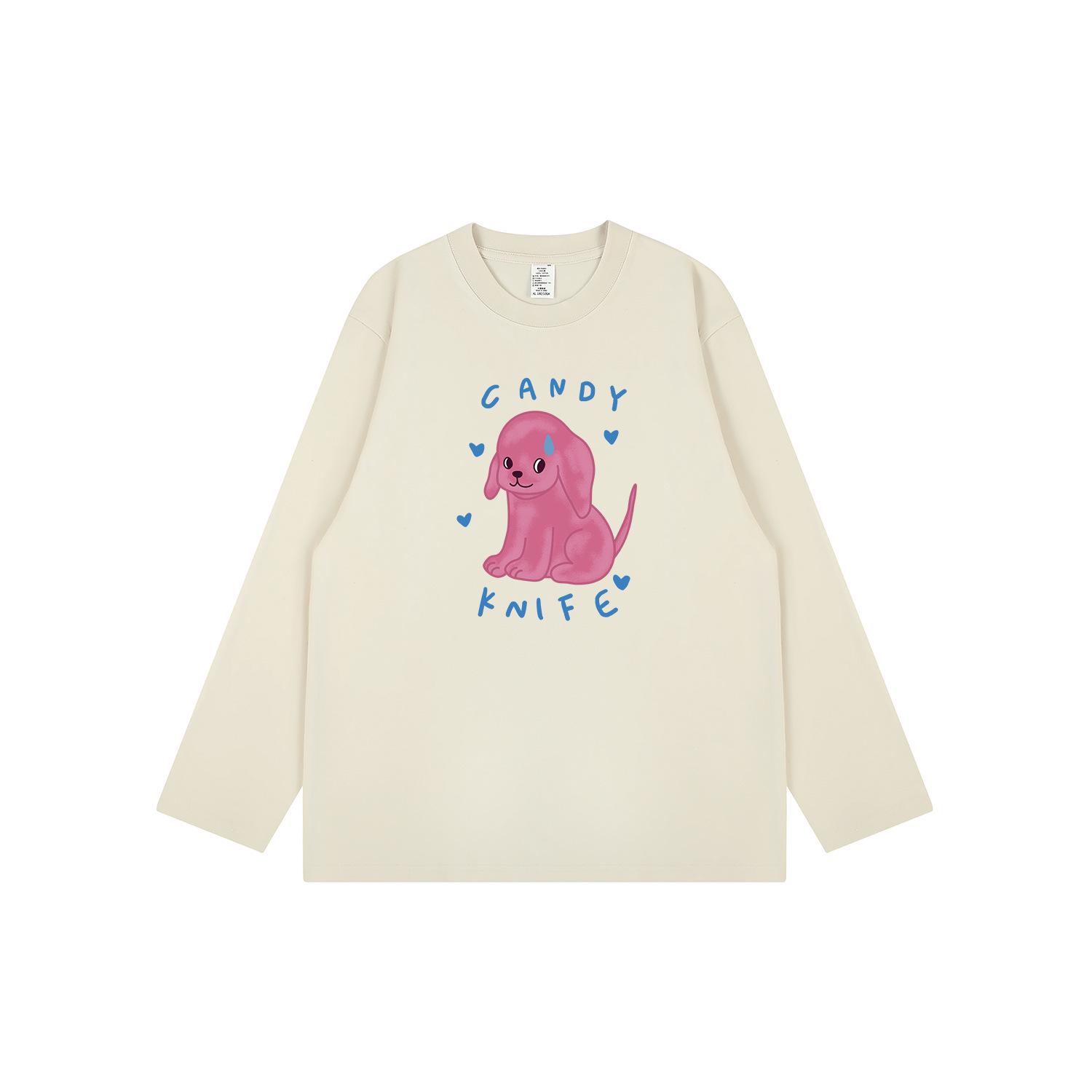 Korean Trendy Pink Cartoon Print Long Sleeve Retro Student Shirt - Autumn Winter Pure Cotton T-Shirt 2XL хакі
Korean Trendy Pink Cartoon Print Long Sleeve Retro Student Shirt - Autumn Winter Pure Cotton T-Shirt 2XL хакі