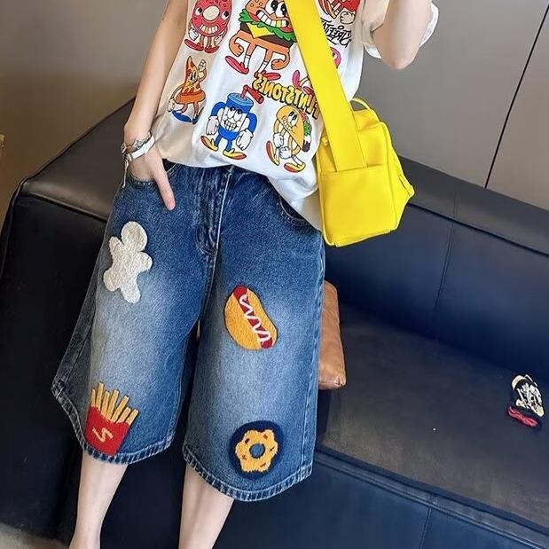 2024 Trendy American Style Denim Patch Shorts – Versatile, Casual, Mid-Length Korean Streetwear L темно-синий
2024 Trendy American Style Denim Patch Shorts – Versatile, Casual, Mid-Length Korean Streetwear L темно-синий
