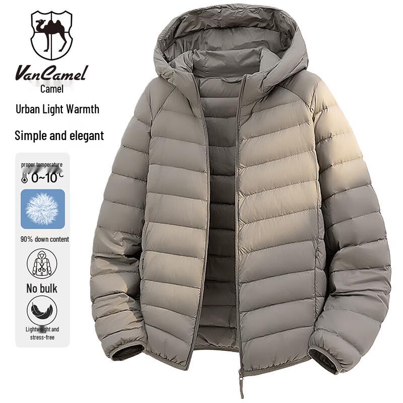 VANCAMEL Men s Hooded Down Jacket XL
VANCAMEL Men s Hooded Down Jacket XL