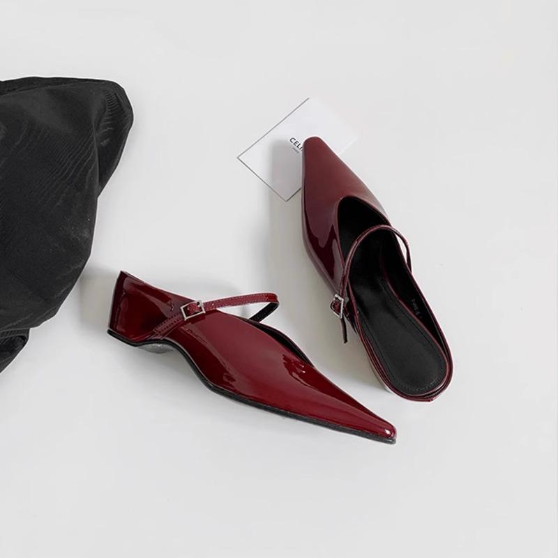 Fashion New Style Luxury Women s Summer Solid Color Women S Faux Leather Fashion Loafers Women S Summer Sandals Outdoor Slippers 40 вино красного
Fashion New Style Luxury Women s Summer Solid Color Women S Faux Leather Fashion Loafers Women S Summer Sandals Outdoor Slippers 40 вино красного