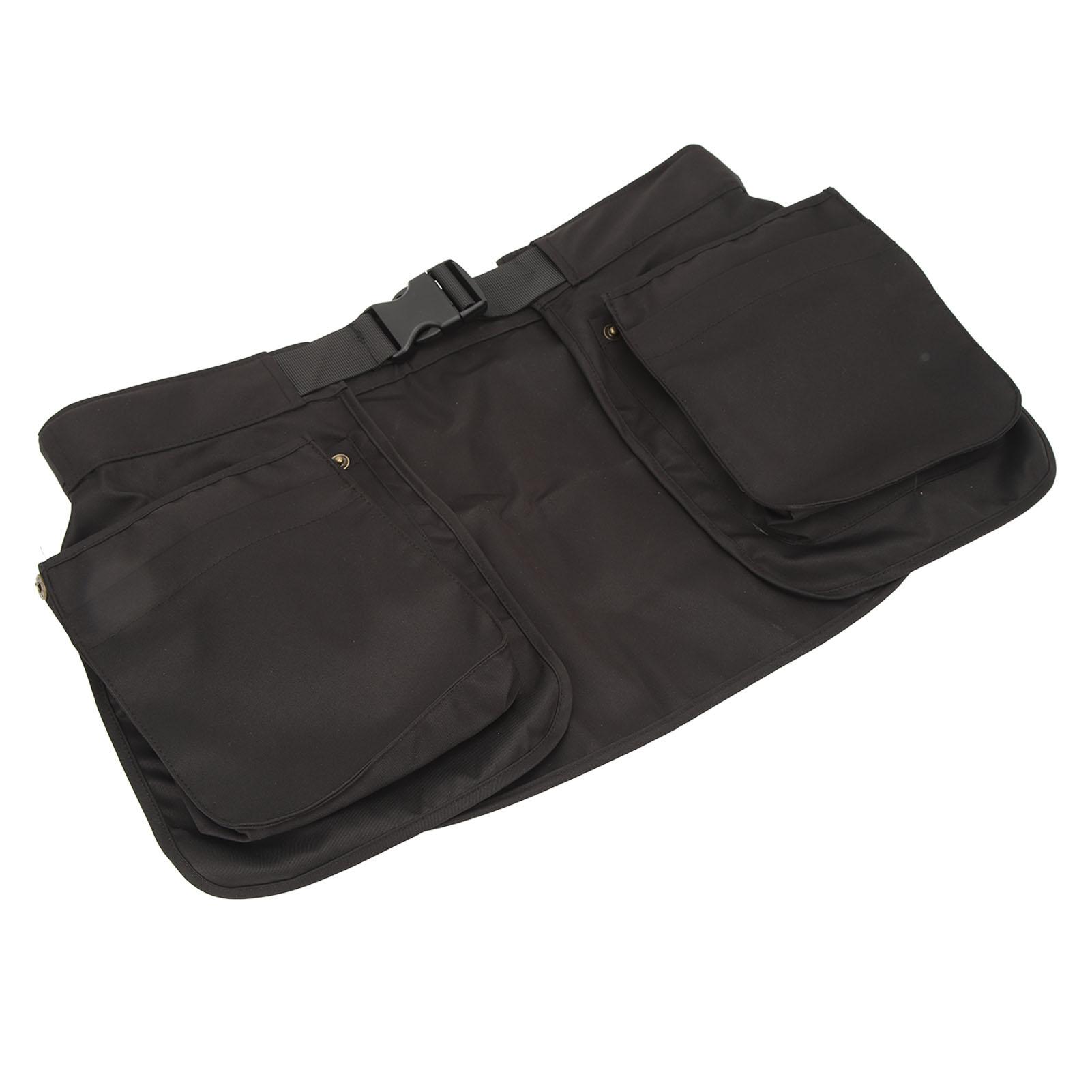 Apron Waist Cover with Plastic Buckle Multiple Pockets Server Aprons for Man and Woman Black
Apron Waist Cover with Plastic Buckle Multiple Pockets Server Aprons for Man and Woman Black