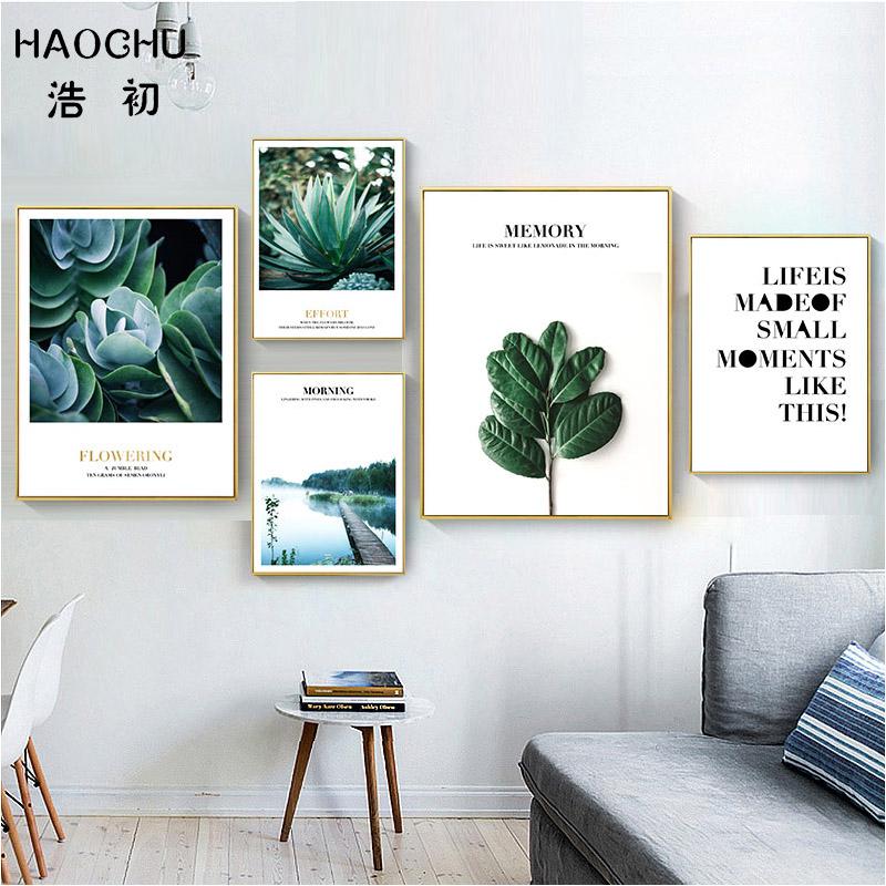 HAOCHU Nordic Poster Creen Plant Seascape Canvas Painting For Living Room Decor Picture Home Decor Art Print Poster Unframe
HAOCHU Nordic Poster Creen Plant Seascape Canvas Painting For Living Room Decor Picture Home Decor Art Print Poster Unframe
