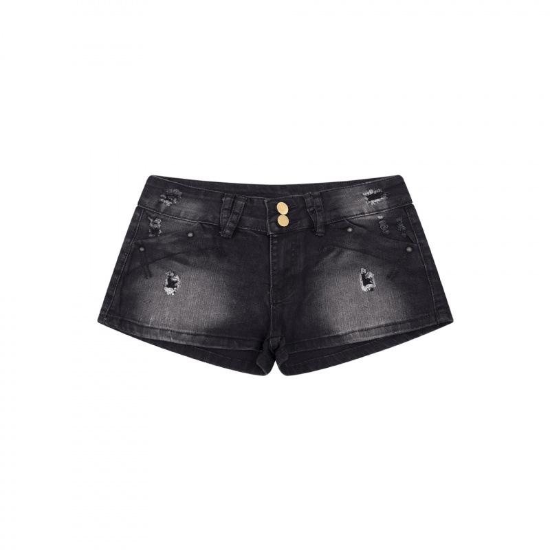 Guan Qu 26 Summer American Retro Spicy Girl Design Washed Denim Shorts for Women Extra Large чорний
Guan Qu 26 Summer American Retro Spicy Girl Design Washed Denim Shorts for Women Extra Large чорний