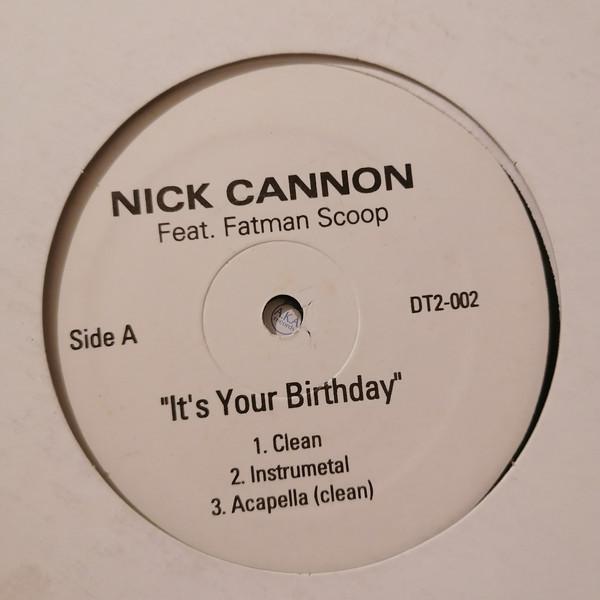 12inch Record NICK CANNON, FATMAN SCOOP - It s Your Birthday DT2002 Not On Label 2006 US Rap & Hip-Hop/R&B Used
12inch Record NICK CANNON, FATMAN SCOOP - It s Your Birthday DT2002 Not On Label 2006 US Rap & Hip-Hop/R&B Used