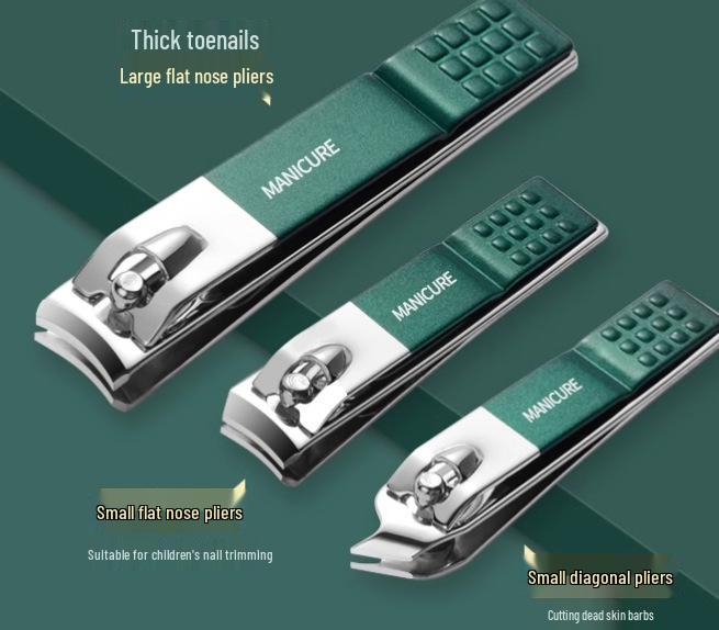 Household Pedicure Nail Clippers Set - Large Flat Mouth, Single Piece & 4-Piece Kit
Household Pedicure Nail Clippers Set - Large Flat Mouth, Single Piece & 4-Piece Kit