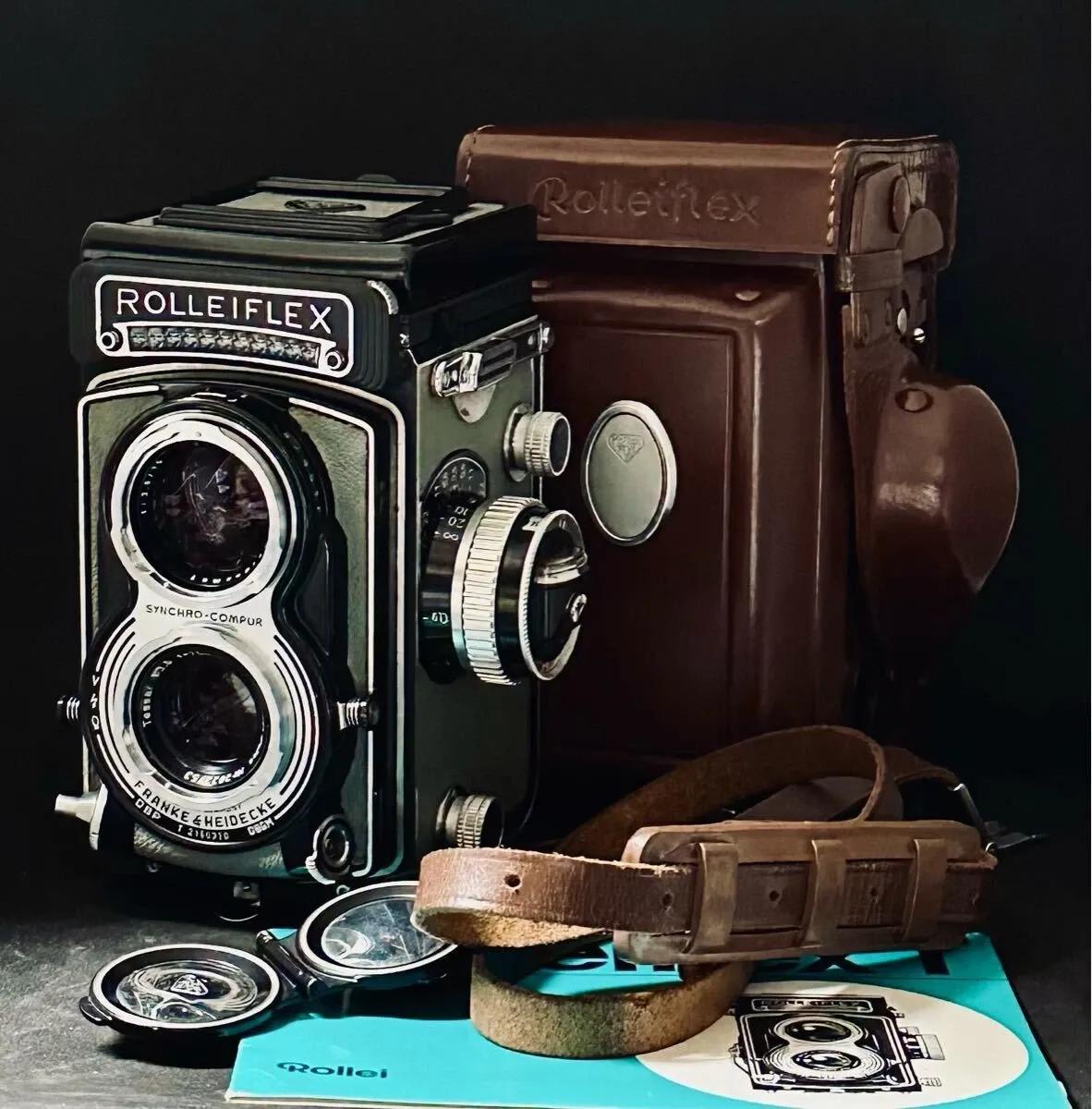 Rollei Rolleiflex T Type1 Сірий Дзеркальний Фотоапарат Carl Zeiss Tessar 75mm f3.5
Rollei Rolleiflex T Type1 Сірий Дзеркальний Фотоапарат Carl Zeiss Tessar 75mm f3.5