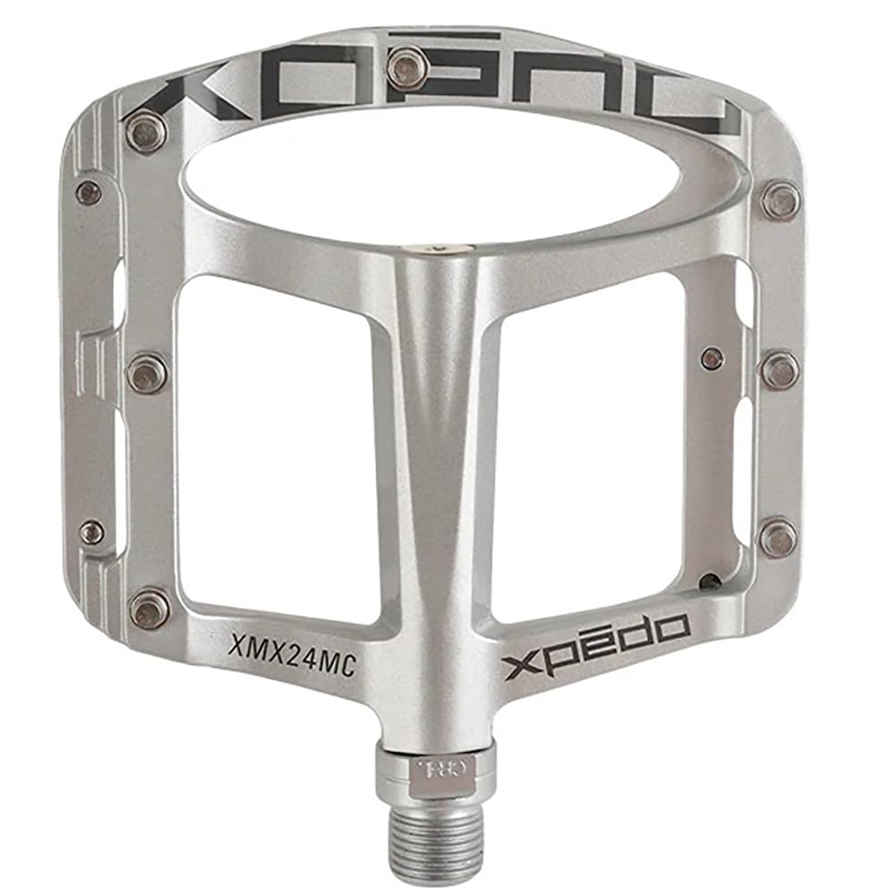 XPEDO SPRY Bicycle Pedals and Right for Mountain and Road Chromoly XMX24MC0SI (Left Set) Bikes, Flat, Lightweight, Magnesium, Spindle, Silver,
XPEDO SPRY Bicycle Pedals and Right for Mountain and Road Chromoly XMX24MC0SI (Left Set) Bikes, Flat, Lightweight, Magnesium, Spindle, Silver,