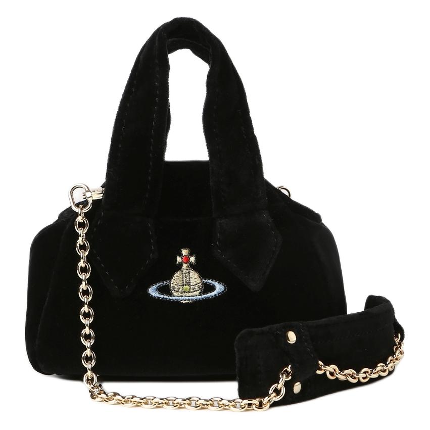 Vivienne Westwood Archive Yasmine Logo Embroidered Metal Chain Cotton Modal Shoulder Tote Crossbody Mini Women bags Black 45030010W00BXN405PF Basic Set (Bag+Dust Bag)
Vivienne Westwood Archive Yasmine Logo Embroidered Metal Chain Cotton Modal Shoulder Tote Crossbody Mini Women bags Black 45030010W00BXN405PF Basic Set (Bag+Dust Bag)