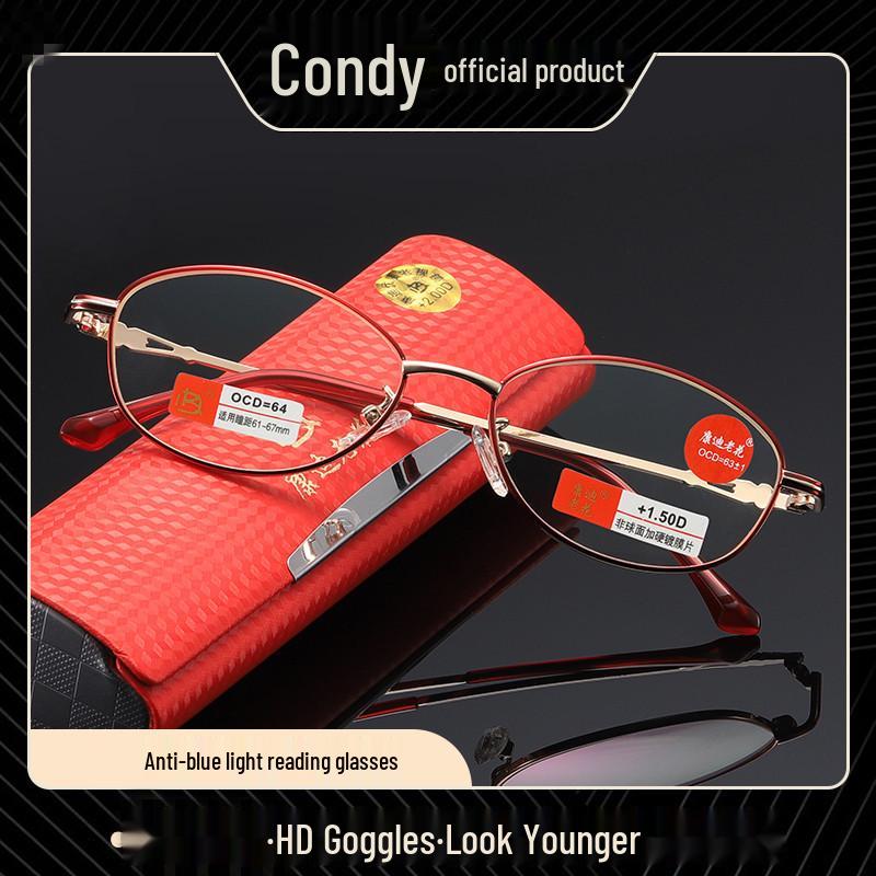 Kandi 2023 Women s HD Anti-Blue Light Reading Glasses for Middle-Aged & Elderly, Frame 2244 +250
Kandi 2023 Women s HD Anti-Blue Light Reading Glasses for Middle-Aged & Elderly, Frame 2244 +250