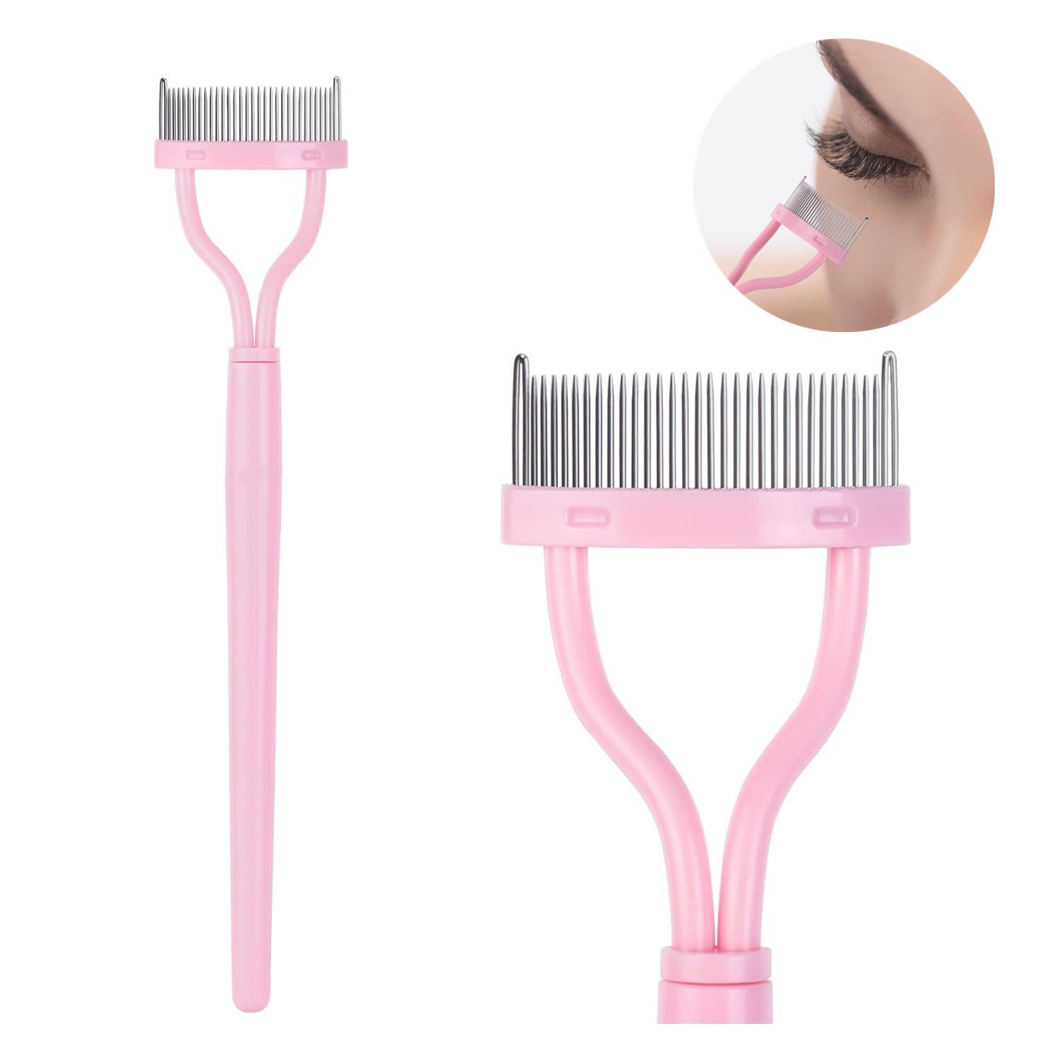1pcs Eyelash Comb Separator Eyelash Mascara Brush and Comb Lash Separator with Comb Cover Designed Cosmetic Brushes Tool бежевий
1pcs Eyelash Comb Separator Eyelash Mascara Brush and Comb Lash Separator with Comb Cover Designed Cosmetic Brushes Tool бежевий