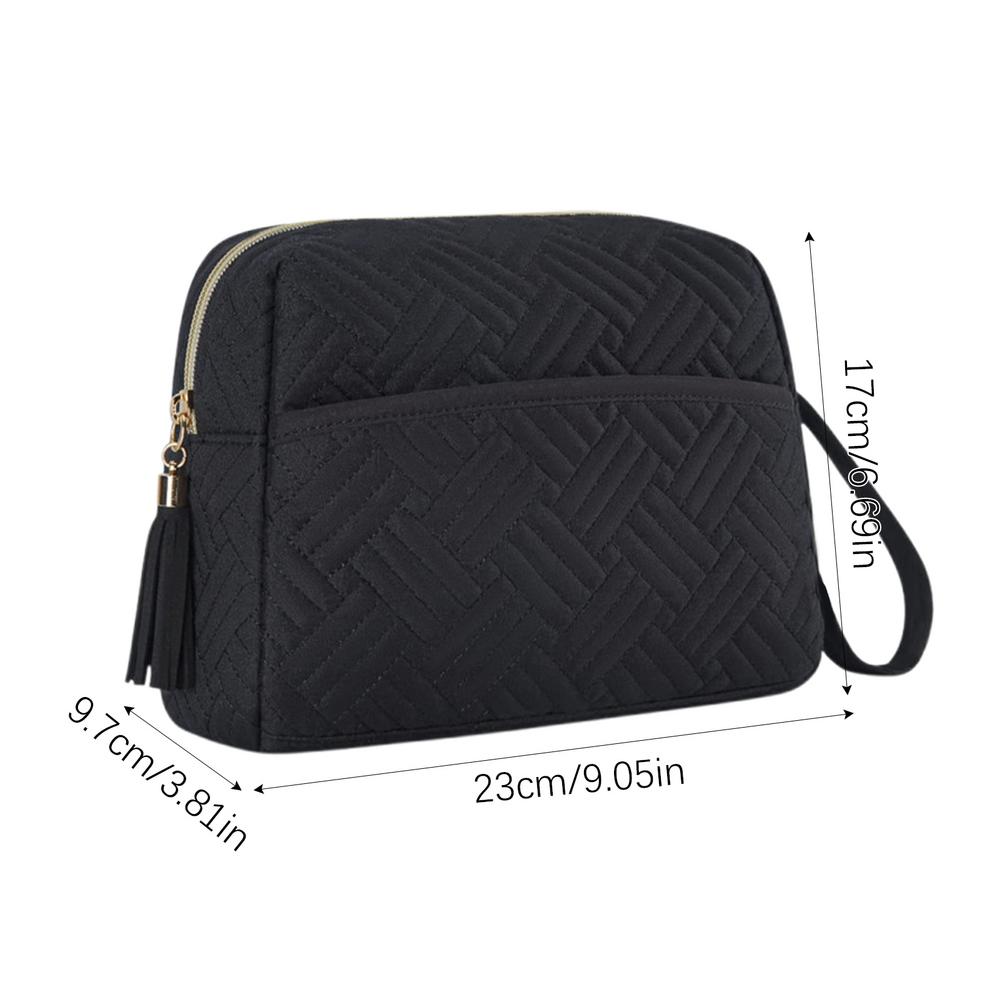 Makeup Storage Bag Makeup Cosmetic Travel Bag Waterproof Toiletries Travel Pouch Purse With Strap For Daily Use Toiletries чёрный
Makeup Storage Bag Makeup Cosmetic Travel Bag Waterproof Toiletries Travel Pouch Purse With Strap For Daily Use Toiletries чёрный