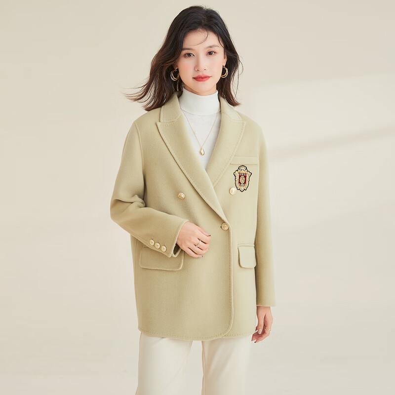 Women s 100% Wool Preppy Style Double-Sided Lapel Coat M
Women s 100% Wool Preppy Style Double-Sided Lapel Coat M