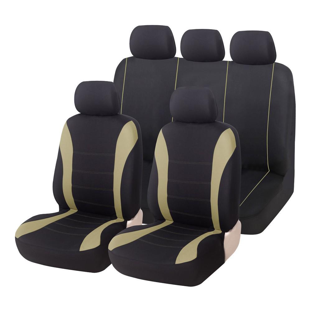 Temu Black All-Season 9-Piece Fabric Seat Cover Set for Five-Seater Cars 2-piece set
Temu Black All-Season 9-Piece Fabric Seat Cover Set for Five-Seater Cars 2-piece set