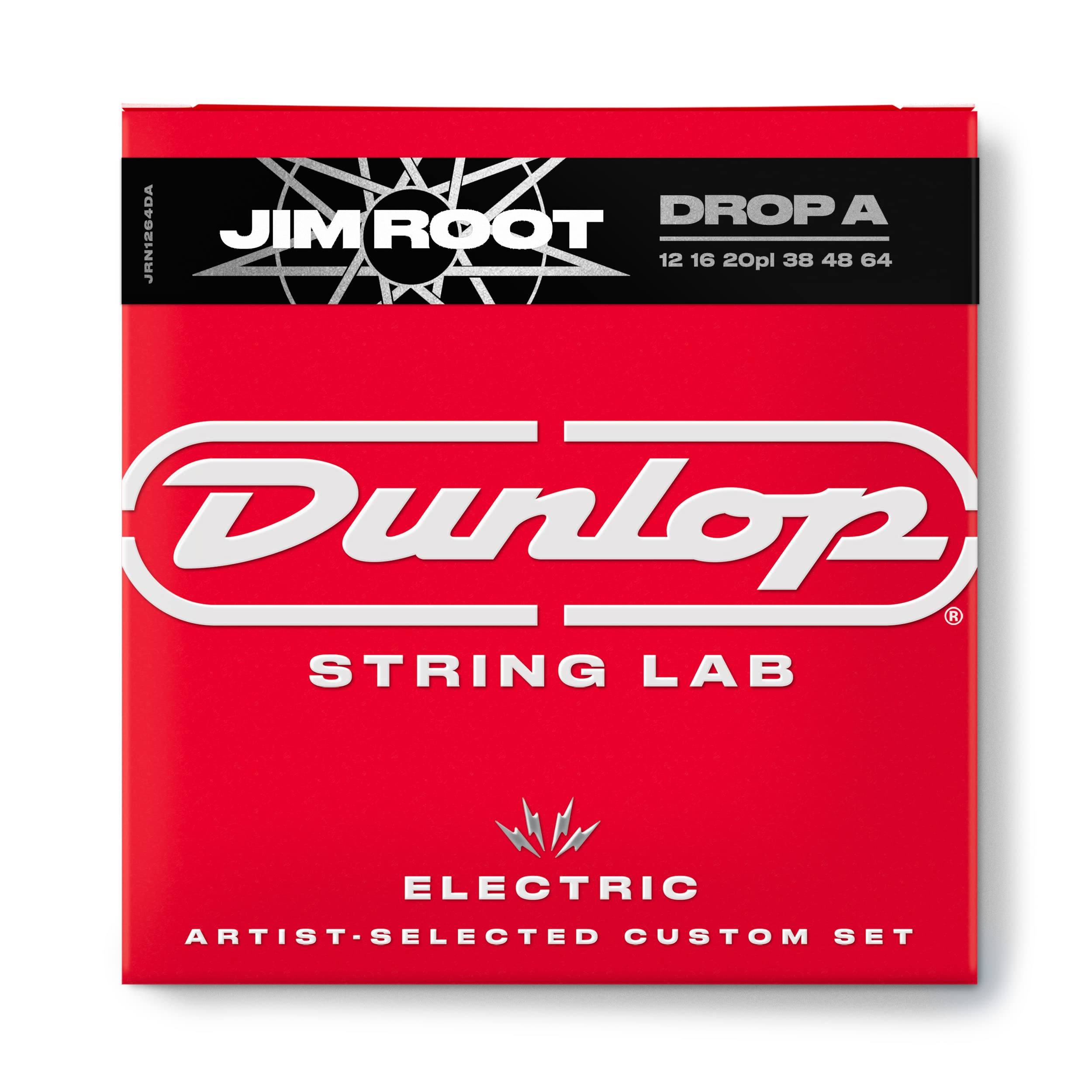 Jim Dunlop JIM ROOT STRING LAB SERIES Jim Root Signature Electric Guitar Strings DROP A JRN1264DA
Jim Dunlop JIM ROOT STRING LAB SERIES Jim Root Signature Electric Guitar Strings DROP A JRN1264DA