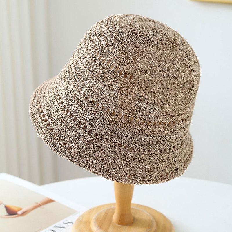Korean elegant hollow-out face-slimming fisherman hat, knitted hat women, summer 2026 new bucket hat 56-58cm света кофе
Korean elegant hollow-out face-slimming fisherman hat, knitted hat women, summer 2026 new bucket hat 56-58cm света кофе